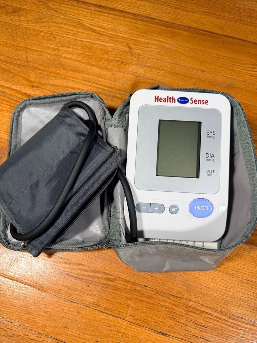 Health Sense Digital Upper Arm Blood Pressure Monitor with Cuff & Carrying CaseH